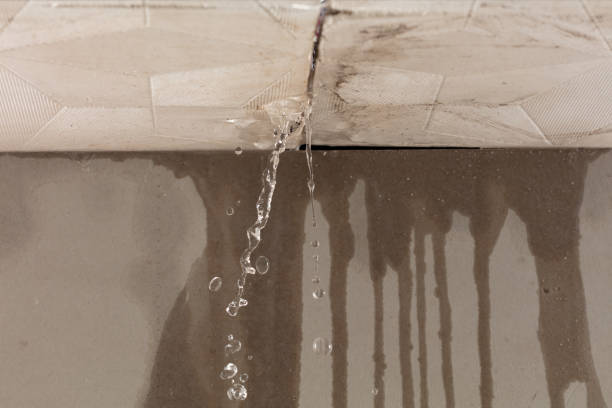 Professional Flood Damage Cleanup technician working in Burlington, NC